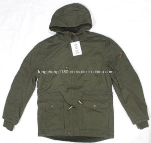 Winter Men Washing Leisure Jacket/Coat with Hood